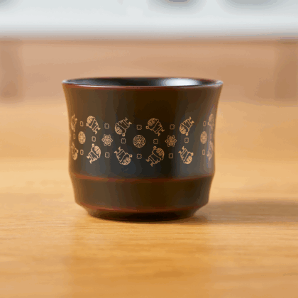 蠟筆小新 × 川連漆器（杯子）